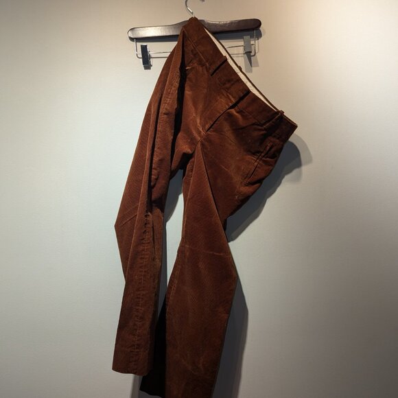 J. Crew Flared Brown Corduroy Pants - Picture 2 of 4